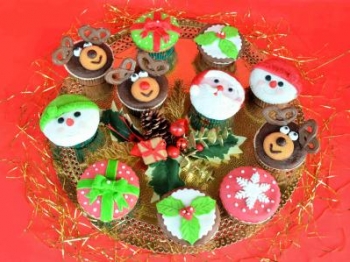 Muffin natalizi