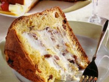 Panettone farcito con mascarpone