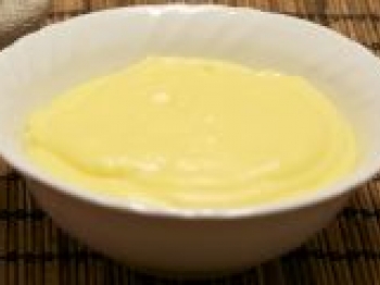 crema al limone e pesche