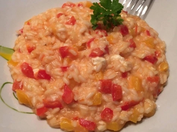Risotto ai peperoni