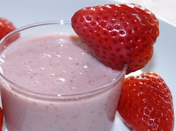Frappè di fragole