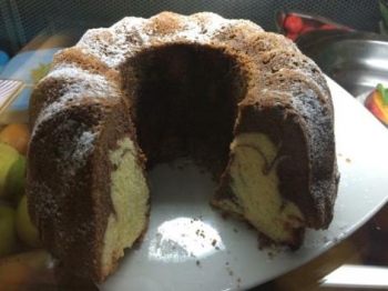ciambellone marmorizzato
