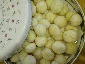 palline semplici al cocco