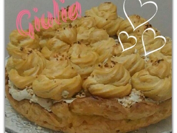 Torta choux al caffè