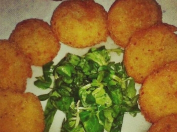 Crocchette ceci e patate