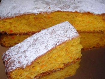 torta di carote