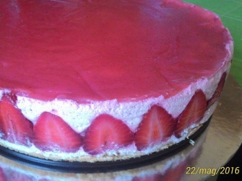 Cheesecake alle fragole