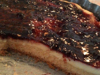 Torta semplice mascarpone e marmellata