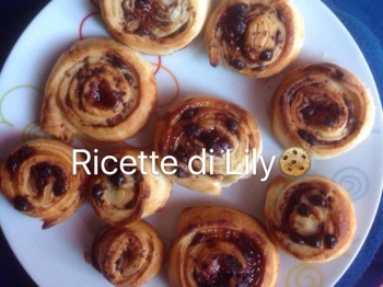 Dolcetti miele e gocce di cioccolato