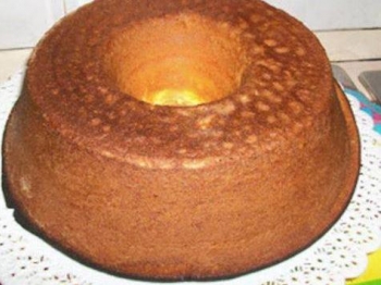 Ciambellone al bicchiere