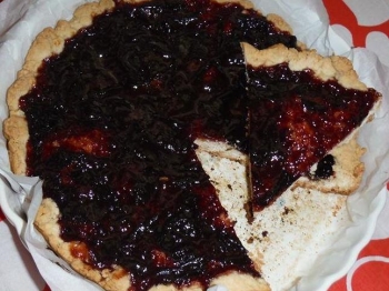 Crostata alla confettura di susine