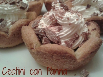Cestini di Panna