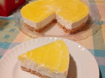 cheesecake fredda al limone