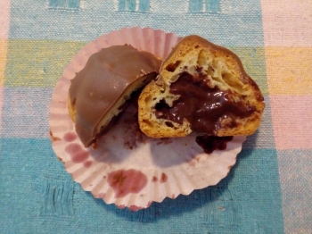Bigné al cioccolato
