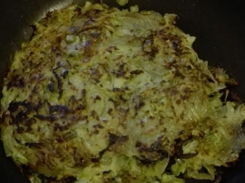 Rösti di patate e zucchine