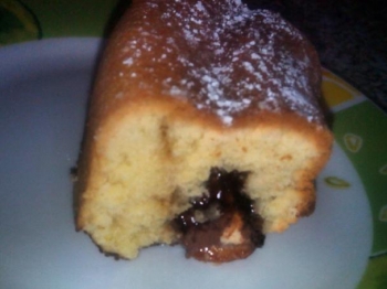 Torta nua alla crema di nocciole