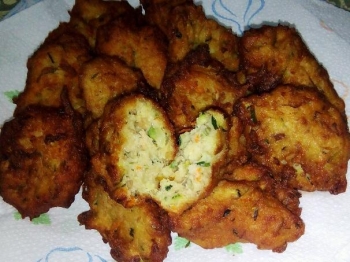 POLPETTE DI FIORI DI ZUCCA
