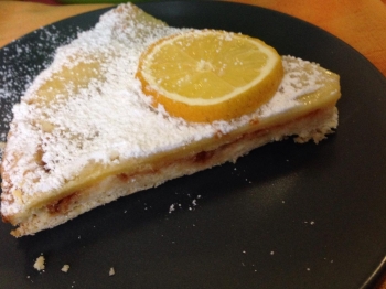 Crostata prugne e limone