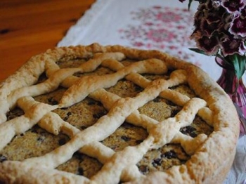 Crostata mandorle e cioccolato