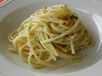 spaghetti al rum