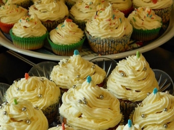 Cupcake con crema al mascarpone