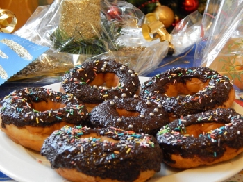 Donuts al cioccolato