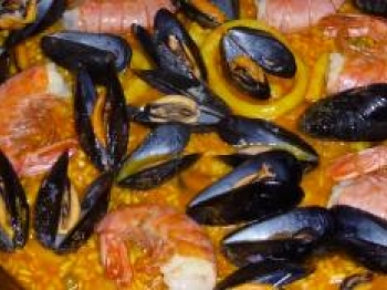 paella di pesce