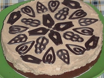 torta fredda al caffè