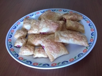 sfogliatine ai lamponi