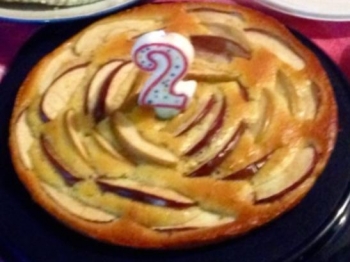 Torta yogurt e mele