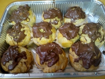Profitteroles alla nutella!
