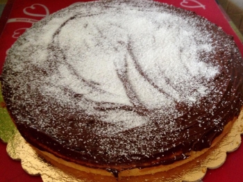 Tortina cocco e cioccolato