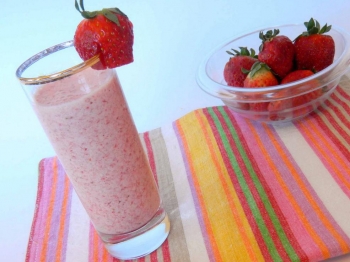 frappè alla fragola