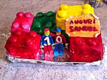 Torta Lego