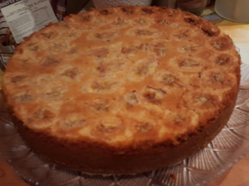 Torta banane e cannella
