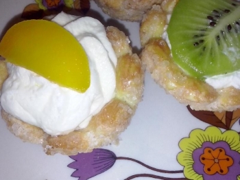 Canestrini con panna
