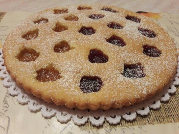 Torta alle due marmellate
