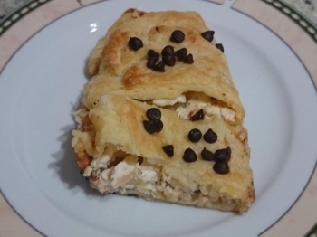 Strudel pere, ricotta e cioccolato