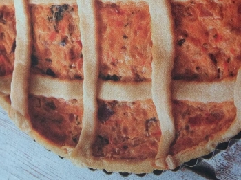 Torta salata ai peperoni