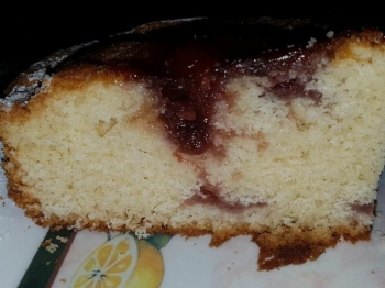 Torta di ricotta e marmellata