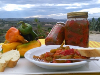 Conserva di peperonata