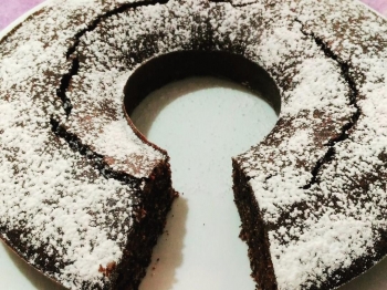 Ciambella cioccolato e cocco