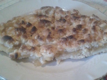 Crostata sbriciolata alle mele