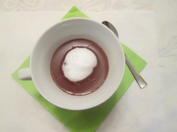 cioccolata calda alla vaniglia