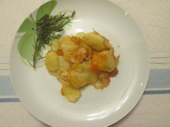 Patate gratinate