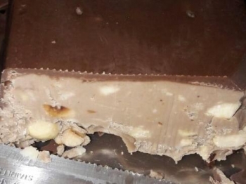Torrone con crema di torrone