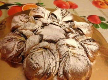 Stella di pan brioche