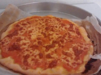 Focaccia con crema di zucca e scamorza