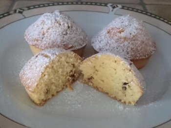 Muffin con farina di mais