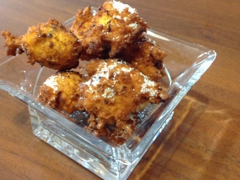 Frittelle di ricotta e cioccolato 